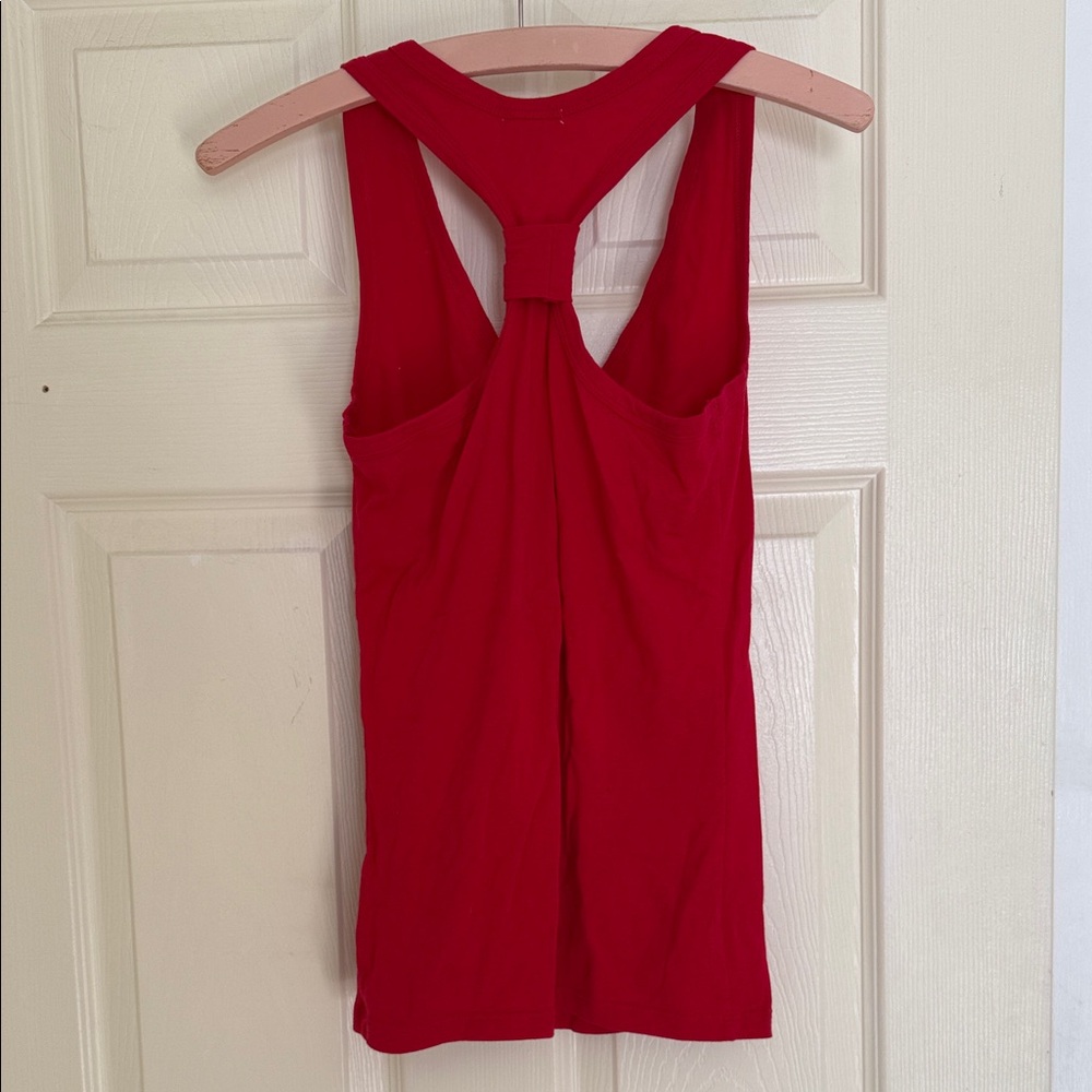 Red Halter Top - Picture 3 of 4